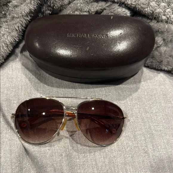 Michael Kors | Accessories | Michael Kors Brown Aviator  display picture 2